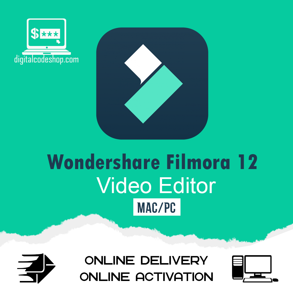 Wondershare Filmora 12 Lifetime - Digital Code Shop