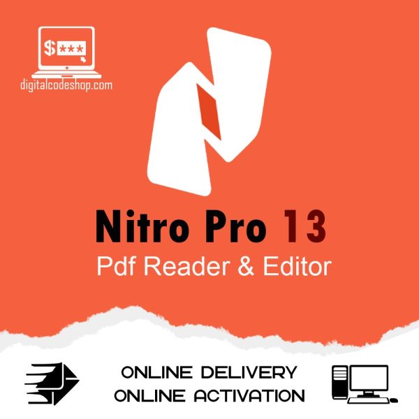 Nitro Pro 13 PDF Reader for Windows | PDF Editor | Online Delivery